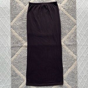 Striped Maxi Skirt, Sz XS